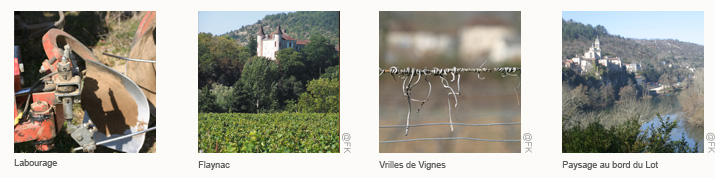 BandeauxItineraireStCirq à Cahors From Saint Cirq Lapopie to Cahors